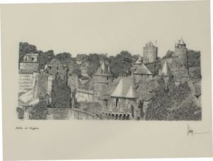 Voir le détail de cette oeuvre: Chateau de Fougères en 35